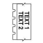 Brady® B30C-2250-595-YL Label Tape Roll, 100 ft L x 2-1/4 in W, Yellow Legend/Background, B-595 Vinyl Film