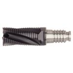 Kennametal® Duo-Lock™ RQDB0750Y4CV Center Cutting High Performance Modular Square End Mill, 3/4 in Diameter Cutter, 1-1/8 in Length of Cut, 4 Flutes, 66.8 mm OAL, AlTiN Coated