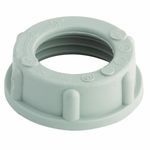 RACO® 1402 Conduit Bushing, 1/2 in Trade, Polypropylene, Electroplated Zinc