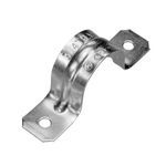 AMERICAN FITTINGS CSR 752 Industrial SPEC-grade™ 2-Hole Conduit Strap, 3/4 in, For Use With: Rigid Conduit, Steel, Bright Electroplated Zinc