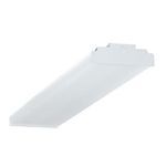 Columbia Lighting tradeSELECT® CWP4-4035 Wraparound, (1) LED Lamp, 120 to 277 VAC, White Housing