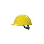 Honeywell Safety North Zone™ N10020000 Hard Hat, Fits Minimum Hat Size: 6-3/4 in, Fits Maximum Hat Size: 7-3/8 in, HDPE, 4-Point Suspension, ANSI Electrical Class Rating: Class E, ANSI Impact Rating: Type 1, Quick-Fit Pinlock Adjustment
