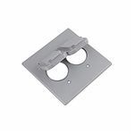 Red Dot® Dry-Tite® 2CCS Weatherproof Cover, Receptacle Cover, Die Cast Aluminum