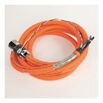 Rockwell Automation SpeedTEC Cable, Motor Power With Brake Wires, SpeedTec DIN Connector, Drive-end, Flying-lead, 6 AWG, Standard (Non-Flex), 5 Meters