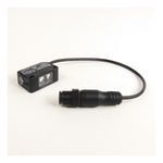 Rockwell Automation PHOTOSWITCH Photoelectric Sensor, VisiSight, Standard Diffuse, Red, DC - 2 Complementary LO/DO Outputs, Sink (NPN), 4-pin DC Micro QD on 152mm (6in) pigtail