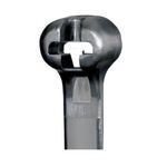 Panduit® Dome-Top® BT7LH-C0 Barb Ty® Light Heavy Cross Section Cable Tie, 24.4 in L x 0.27 in W x 0.07 in THK, Nylon 6.6, Black