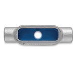 T&B® T200M 35 Series Type T Conduit Body, 2 in Hub, 76 cu-in Capacity, Malleable Iron, Zinc Plated