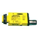 Banner Engineering Mini-Beam® SM2A31RQD Receiver, Rectangle Shape, 300 mm Sensing, Infrared Sensing Beam, 2 ms On, 1 ms Off Response Time, Solid State AC Switch Output