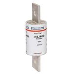 Ferraz Shawmut Amp-Trap® HSJ400 High Speed Fuse, 400 A, 600 VAC/500 VDC, 200/100 kA Interrupt, Class: J, Cylindrical Body