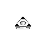 Kennametal® 5330151 Screw-On Superhard Turning Insert, TPGW Insert, 2151 Insert, Triangle Shape, PCBN, Manufacturer's Grade: KBH20