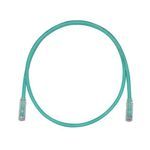 Panduit® TX6™ PLUS UTPSP3.5MGRY U/UTP Patch Cord, Category: Cat 6, 24 AWG Copper Conductor, RJ45 Modular Plug Connector, 3.5 m Cord Length