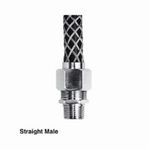 Wiring Device-Kellems CG816SST Form 4 Standard Straight Deluxe Cord Grip, 1 in Trade, 1 Conductors, Stainless Steel