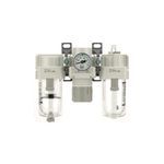 SMC® AC30-N03G-Z-A AC Series Modular Air Combination, 3/8 in NPT Port, 450 Lpm Flow Rate, 1 MPa Pressure