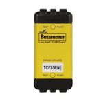 Bussmann Low-Peak™ CUBEFuse™ TCF35RN Finger-Safe Time Delay Fuse, 35 A, 600 VAC/300 VDC, 300/100 kA Interrupt, Class: CF, Cube Body