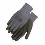 Majestic Glove 3228-L Super-Dex 3228 Industrial Gloves, Coated Glove, Palm/Pre-Curved Style, L, Foam Nitrile Palm, Nylon, Black/Gray, Nitrile Coating, Resists: Grease and Oil