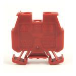 Rockwell Automation 1492-W IEC Terminal Block, One-Circuit Mini Feed-Through Block, 4 mm (# 22 AWG - # 10 AWG) or 2.5 mm (# 22 AWG - # 12 AWG), Standard Feedthrough, Red,