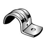 Minerallac Traditional® Jiffy Clip® H85 1-Hole Heavy Duty Conduit Strap, 2 in, For Use With 2 in EMT Conduits, Steel, Zinc Plated