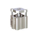 SMC® CDQMB32-25 CDQ Standard Compact Cylinder, 32 mm Cylinder Bore, 25 mm L Stroke, Double Acting Cylinder Action, Through Hole Mounting