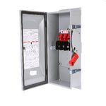 Siemens HNFC363J Enclosed Heavy Duty Non-Fusible Safety Switch, 600 VAC, 100 A, 40 hp, 100 hp, TPST Contact Form, 3 Pole