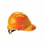 Gateway Safety® 71216 Serpent® Vented Safety Helmet, Fits Minimum Hat Size: 6-5/8 in, Fits Maximum Hat Size: 8-1/4 in, Polyethylene, 6-Point Suspension, ANSI Electrical Class Rating: Class C, ANSI Impact Rating: ANSI Z89.1-2009, Type 1, Ratchet Adjustment
