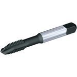 Kennametal® GOtap™ 5431659 T820 Multi-Purpose Spiral Point Tap, Right Hand Cutting Direction, M3.5x0.6 Thread, D4 Thread Limit, Form B Plug Chamfer, 2 Flutes, Black Oxide, HSS-E, Ductile Iron, Steel and Stainless Steel Material Application