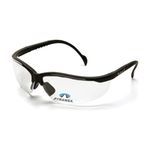 Pyramex® Venture II® SB1810R15 Bi-Focal Lens Reader Protective Glasses, Scratch-Resistant Lens Coating, Clear Lens, Wraparound Frame, Black Frame, Nylon/Polycarbonate Frame, Polycarbonate Lens, Specifications Met: ANSI Z87.1