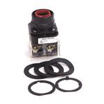Rockwell Automation 800H-FRXTA5 Non-Illuminated Twist/Key Release Switch, 30.5 mm, 2NCLB Contact Configuration, Push-Pull/Twist-to-Release Operator