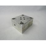 Daman® AD03D05VAAB Valve Adapter, For Use With D05 Manifold, Aluminum