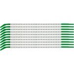 Brady® SCN09-9 Clip Sleeve™ Pre-Printed Wire Marking Sleeve, 0.098 to 0.11 in Wire, Nylon, 9 Legend