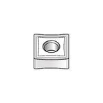 Kennametal® Kenloc™ 1868458 Turning Insert, SNGP Insert, Material Grade: C3/C4, 432 Insert, Square Shape, Neutral Cutting Direction, Carbide, Manufacturer's Grade: KC5010