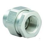 Killark® UNF3 Female to Female Conduit Union, 1 in, Iron, Electroplated Zinc