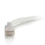 Quiktron® C2G® 24046 Snagless UTP Plenum Ethernet Network Patch Cable, Category: Cat 5e, 24 AWG Stranded Bare Copper Conductor, RJ45 Male Connector, 50 ft Cord Length