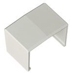PREMISE WIRING PL1SC Extruded Non-Metallic Removable Standard Splice Cover, 1 in L x 1.6 in W x 1.1 in H, Office White