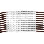 Brady® SCN15-7 Clip Sleeve™ Pre-Printed Wire Marking Sleeve, 0.154 to 0.177 in Wire, Nylon, 7 Legend