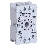 Rockwell Automation 700-H General Purpose Accessories, 8-Pin Tube Base Socket, Screw Terminals, Guarded Touch Safe Terminal Construction (Pkg. Qty. 10), 700-HN100