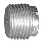 Appleton® RB150-125A Reducing Bushing, 1-1/2 x 1-1/4 in Trade, Aluminum, Natural