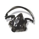 North® by Honeywell 770030M Half Mask Respirator, M, Yolk/Cradle Suspension, Thread Connection