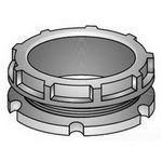 O-Z/Gedney BBL-50 Type BBL Conduit Bushing With Steel Locknut, 1/2 in Trade, Phenolic