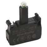 Rockwell Automation 800F-Q7R Integrated Lamp Module, LED Lamp, 240 VAC, Spring Clamp Terminal, Red