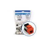 GigaMax® QuickPort® QuickPack® 5G108-BO5 8-Conductor 8-Position UTP Connector, Cat 5e Module, Panel Mounting, 1 Ports