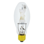 Sylvania Metalarc® M175/U/MED/64479 Compact HID Standard Metal Halide Lamp, 175 W Wattage, E26 Medium Lamp Base, Metal Halide Lamp, E17 Shape, 14400 Lumens
