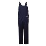 National Safety Apparel® C45UWLG32 Arc Flash Bib Overall, L, Navy Blue, UltraSoft®