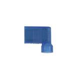 Panduit® Pan-Term® DNFR14-250FIB-M DNFR-FIB Female Disconnect, 16 to 14 AWG Conductor, 0.25 in W x 0.032 in THK Tab, Butted Seam Barrel, Brass, Blue, Insulated: Insulated