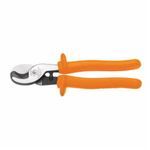 Klein® 63050-INS High Leverage Cable Cutter, 9-5/8 in OAL, Shear Cut, Induction Hardened Steel Jaw, Insulated: Yes