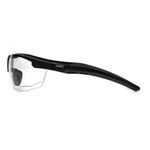 Pyramex® SB9210ST * Flex-Zone® Safety Glasses, H2X Anti-Fog/Scratch-Resistant Lens Coating, Clear Lens, Black Frame, Nylon Frame, Polycarbonate Lens, Specifications Met: ANSI Z87.1