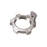 Calbrite™ S61000LNWG Heavy Duty Grounding Locknut, 1 in For Use With: Threaded Conduit, 316 Stainless Steel, Bright Polished