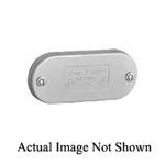 Killark® CorroSAFE 7® Duraloy® 7 470CSA Conduit Body Cover With 316 Stainless Steel Screw, 1-1/4 in Hub, For Use With: Duraloy 7® Series Fitting, Copper-Free Aluminum, Electrostatic Powder Coated