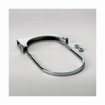 Donaldson® P206611 Double Flat Band Standard U-Bolt Clamp, 3/8-16 in UNC-2A, 5 in OD Pipe, Polished Chrome