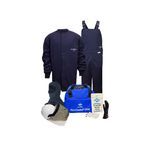 National Safety Apparel® KIT2SC11BXL09PV Electrical Protection Clothing Kit, 8 Piece, Short Coat, Bib, (X-Large) Faceshield Unit & Bag, Safety Glasses, Voltage Gloves (Size 9), Leather Protectors, Glove Bag, Gear Bag - Navy, 12 cal/cm²