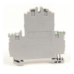 Rockwell Automation 1492-J IEC Terminal Block, Two-Circuit Feed-Through Ground Block, 4 mm (# 22 AWG - # 10 AWG) or 2.5 mm (# 22 AWG - # 12 AWG), Standard Feedthrough, Gray (Standard),